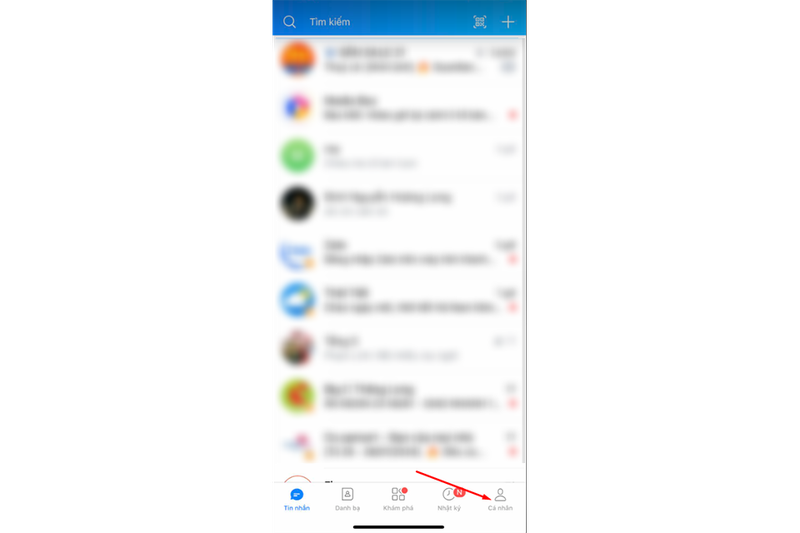 Tăng cỡ chữ trong Zalo trên iPhone (hình 1)