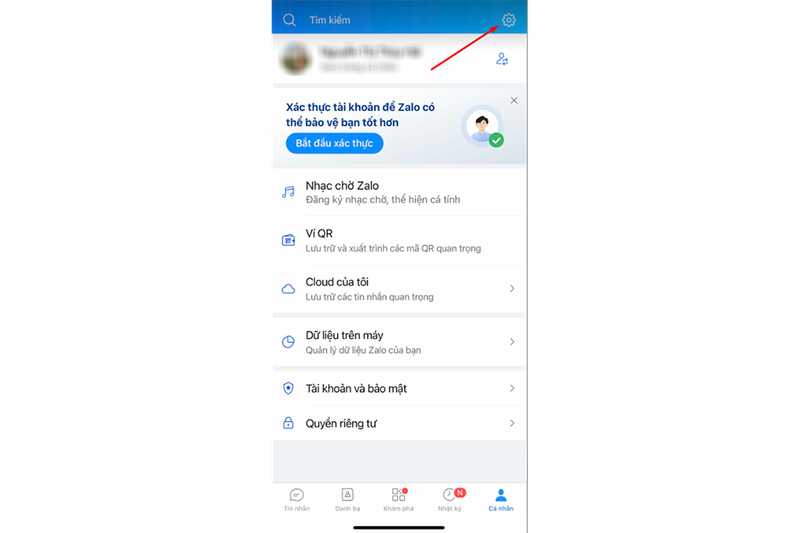 Tăng cỡ chữ trong Zalo trên iPhone (hình 2)