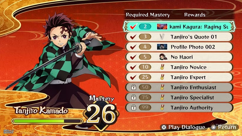 Tham gia chế độ Training Paths