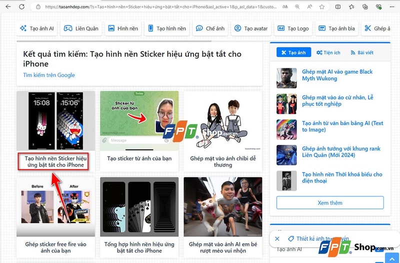 Tạo hình nền điện thoại phát sáng - 05