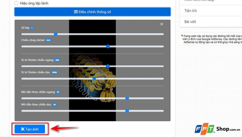 Tạo hình nền điện thoại phát sáng - 03