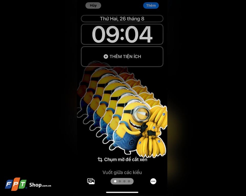 Tạo hình nền điện thoại phát sáng - 06