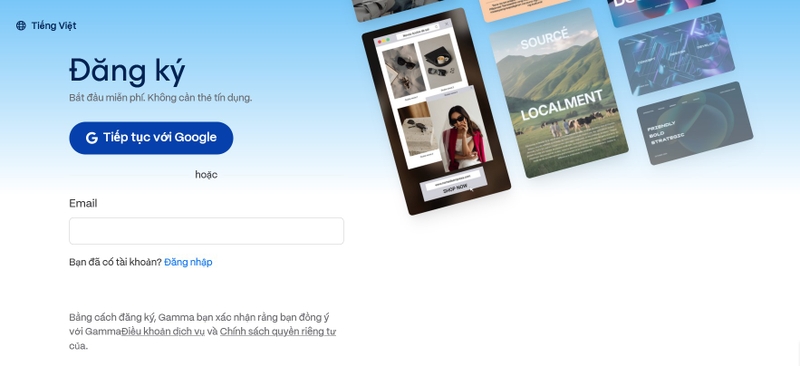 tạo bài thuyết trình bằng Gamma AI ảnh 2