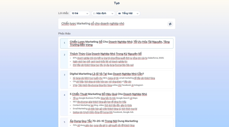 tạo bài thuyết trình bằng Gamma AI ảnh 5