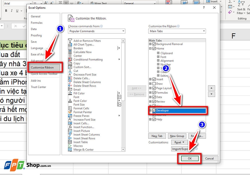 Cách tạo checklist trong Excel - 04