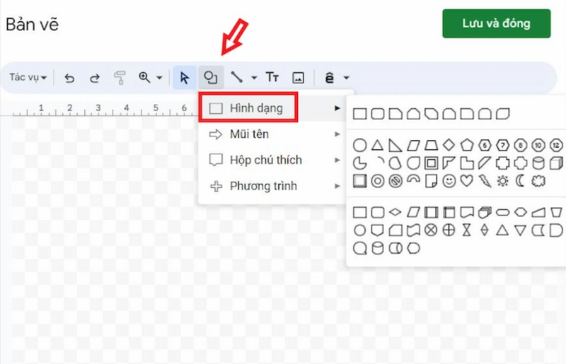 Tùy chỉnh định dạng cho form và chèn nút button
