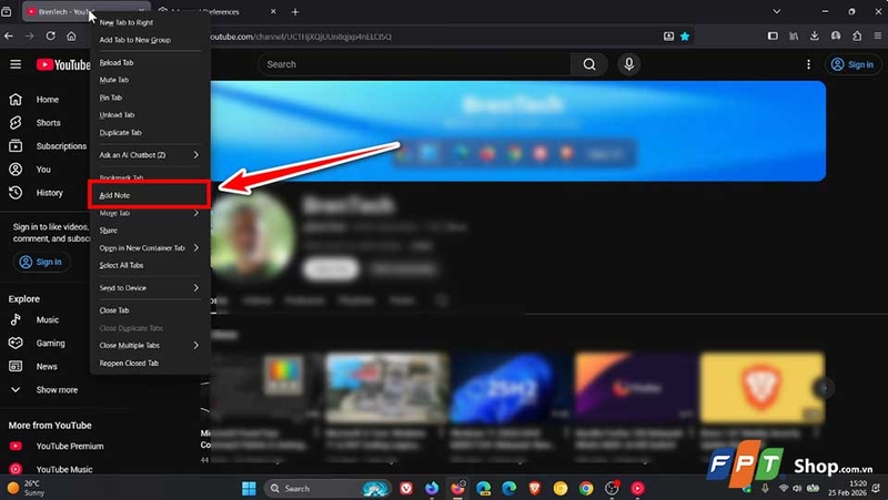 tạo ghi chú trên trình duyệt Firefox - 07