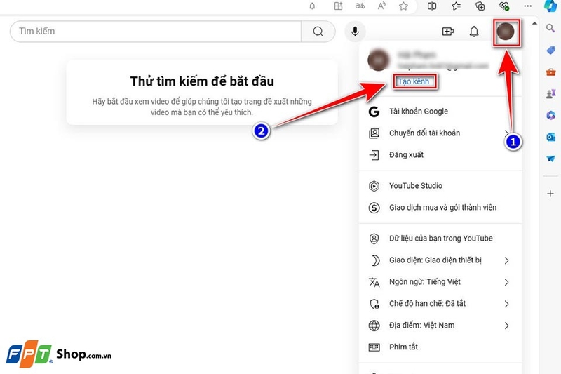 Cách tạo kênh YouTube - Ảnh 04