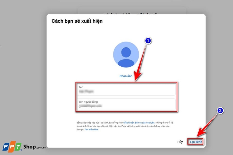 Cách tạo kênh YouTube - Ảnh 05