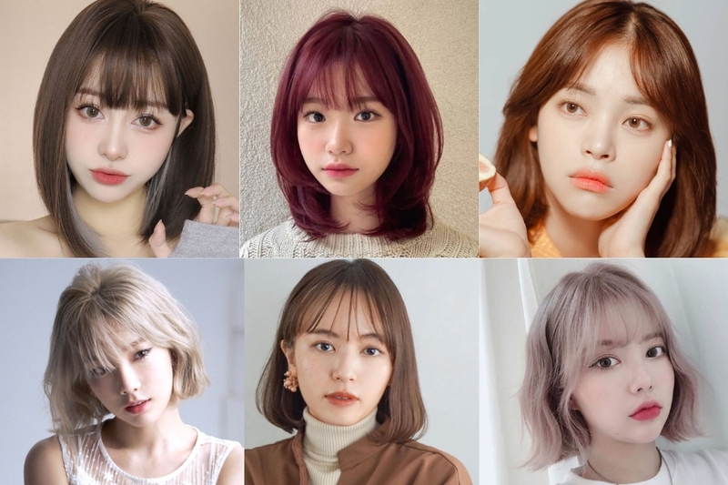 tạo kiểu cho tóc ngắn hình 11