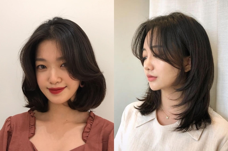 tạo kiểu cho tóc ngắn hình 8