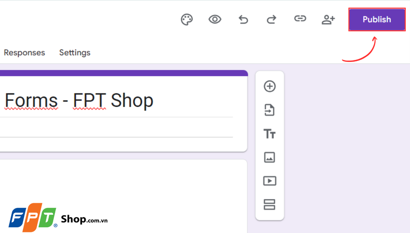 Cách lấy đường link Google Forms 1