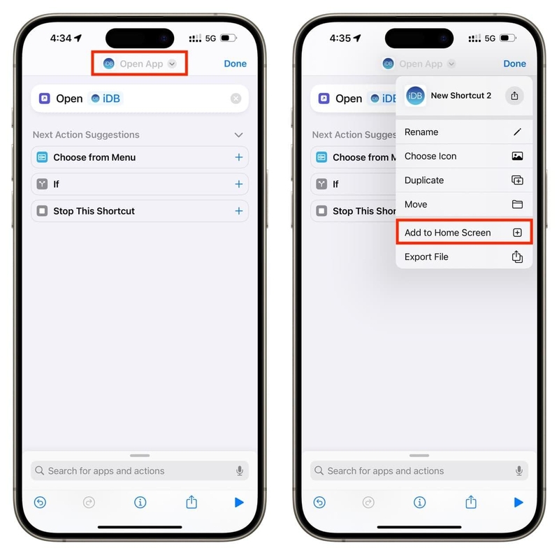 Tạo phím tắt truy cập nhanh trên iPhone - Hình 5