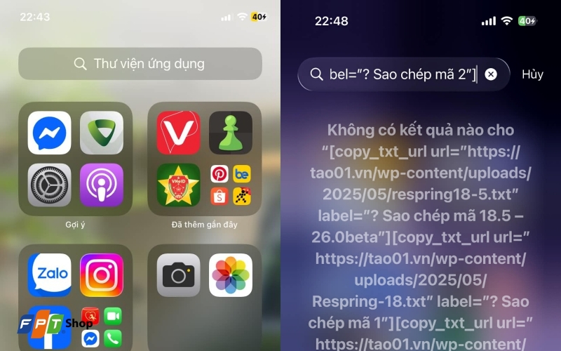 Kéo chọn toàn bộ đoạn code về phía bên trái màn hình