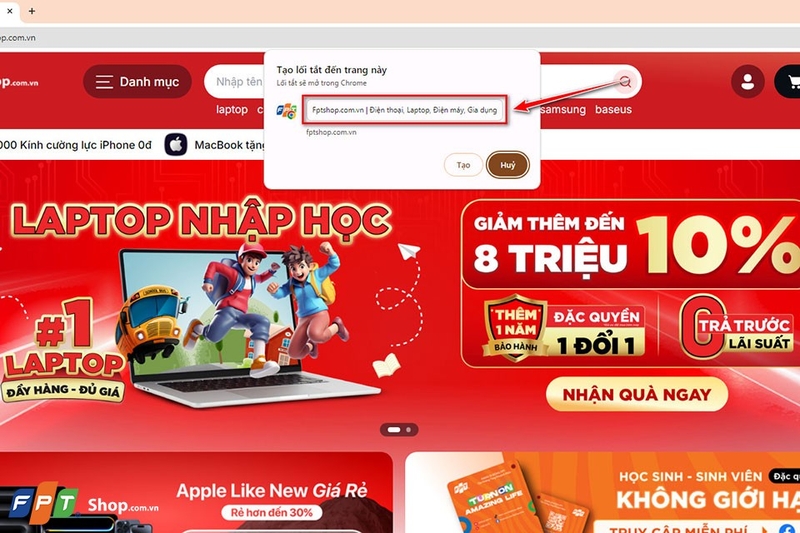 Tạo shortcut Chrome - Ảnh 06