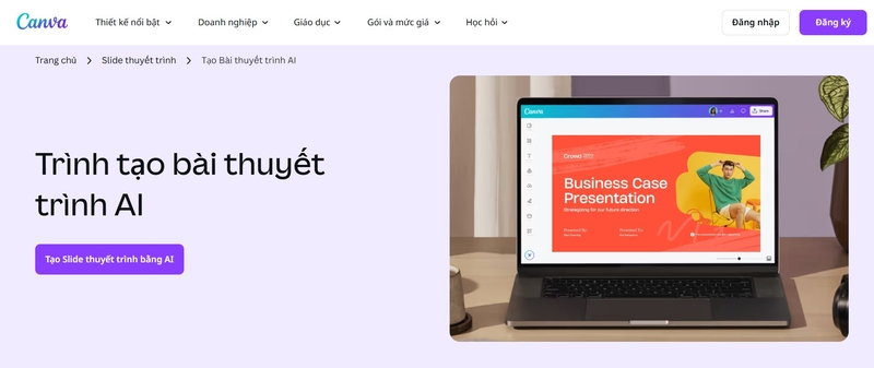 tạo slide bằng AI ảnh 1