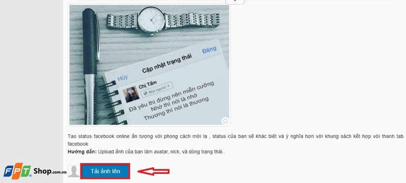 viết status facebook lên sách vở 3
