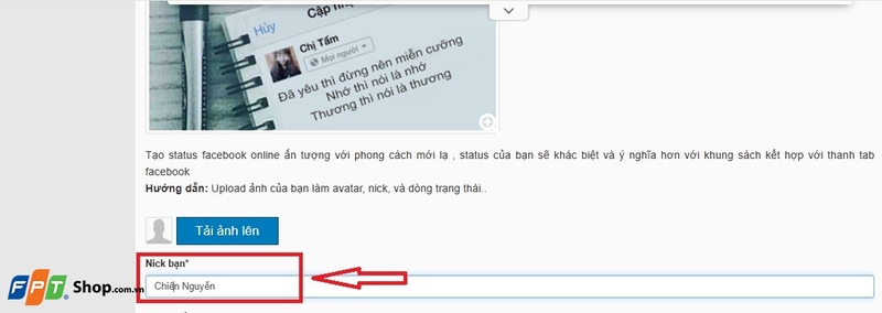 viết status facebook lên sách vở 4
