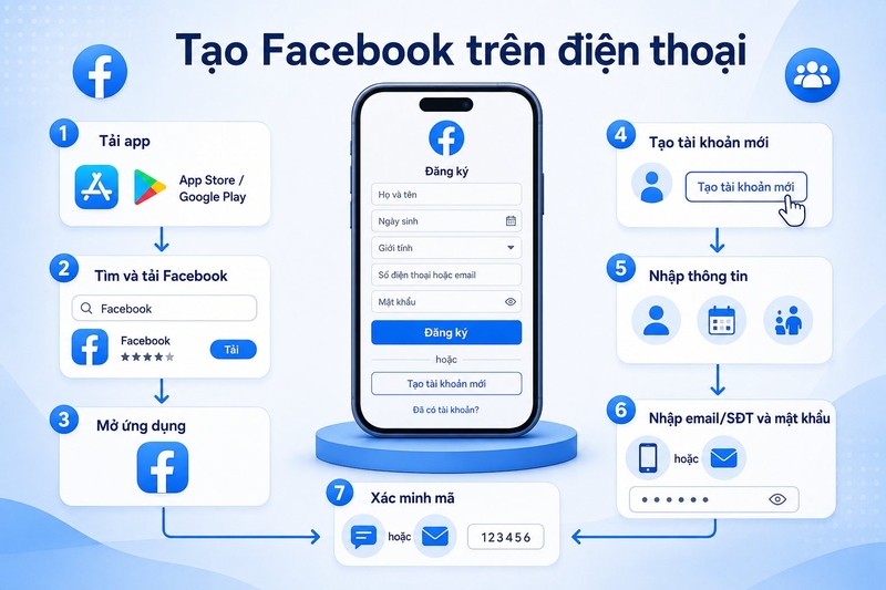 tạo tài khoản Facebook ảnh 3
