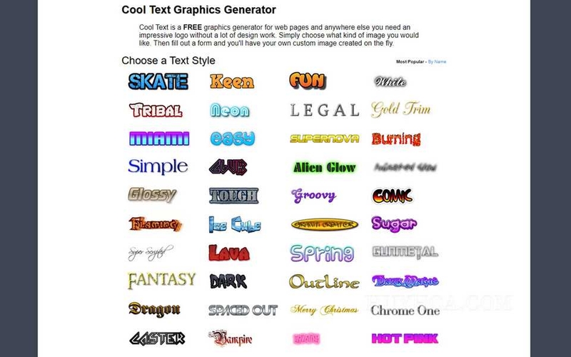 Các website tạo tên nickname với phông chữ độc đáo
