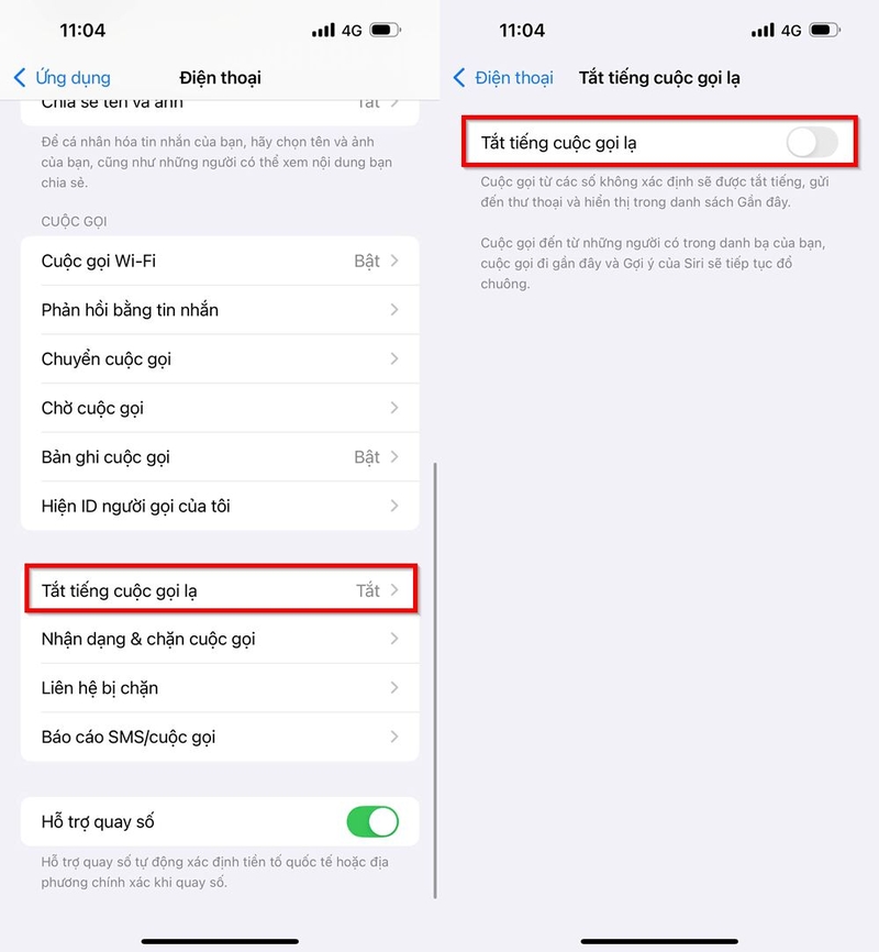 Cách tắt âm cuộc gọi từ số lạ trên iPhone ảnh 2