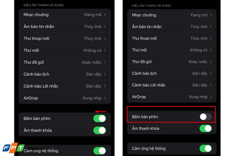 Tắt âm thanh bàn phím quay số trên iPhone (hình 6)