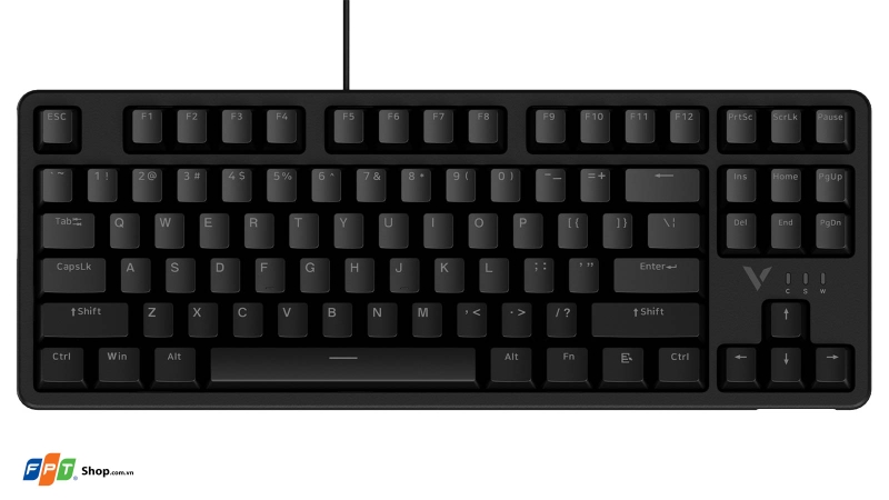 rapoo v500 pro 87 red switch