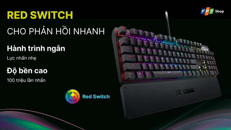 ban phim gaming asus ara07 tuf k3 gen ii