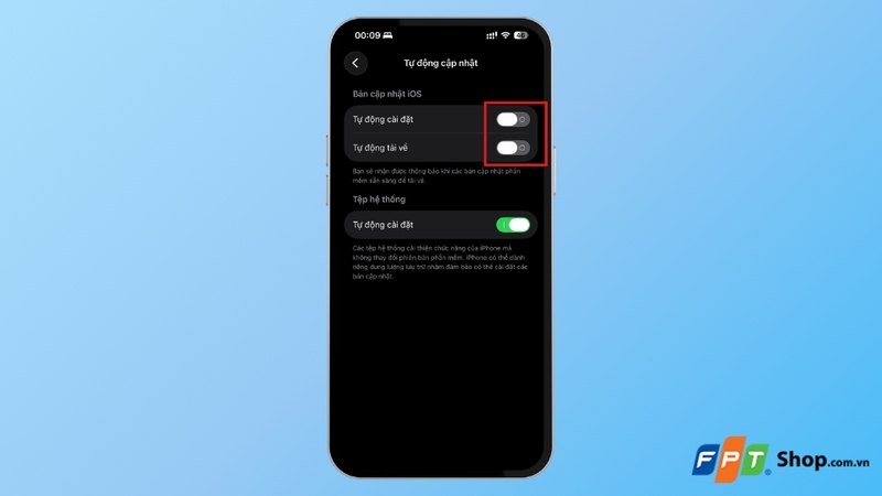 Cách tắt cập nhật iOS vĩnh viễn trên iPhone