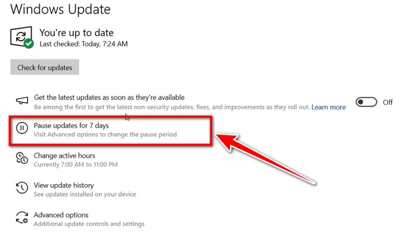 tắt tự động cập nhật Windows 10 - 06