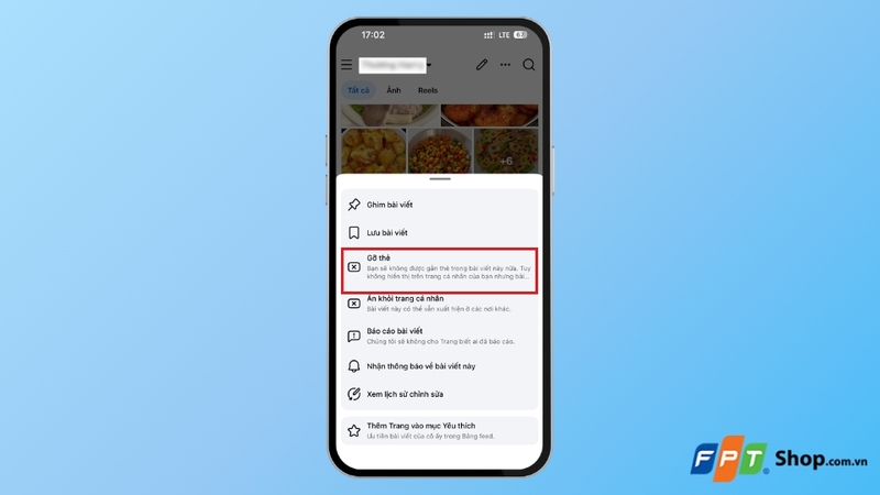 Cách gỡ thẻ khỏi bài viết đã bị gắn thẻ trên Facebook