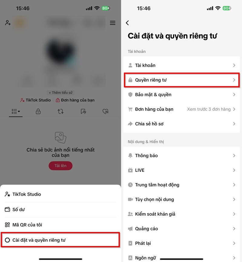 Cách tắt lưu video trên TikTok ảnh 2
