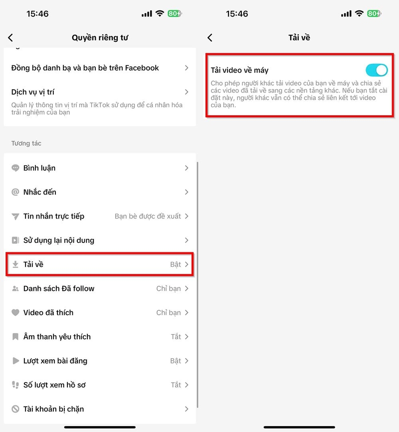 Cách tắt lưu video trên TikTok ảnh 3