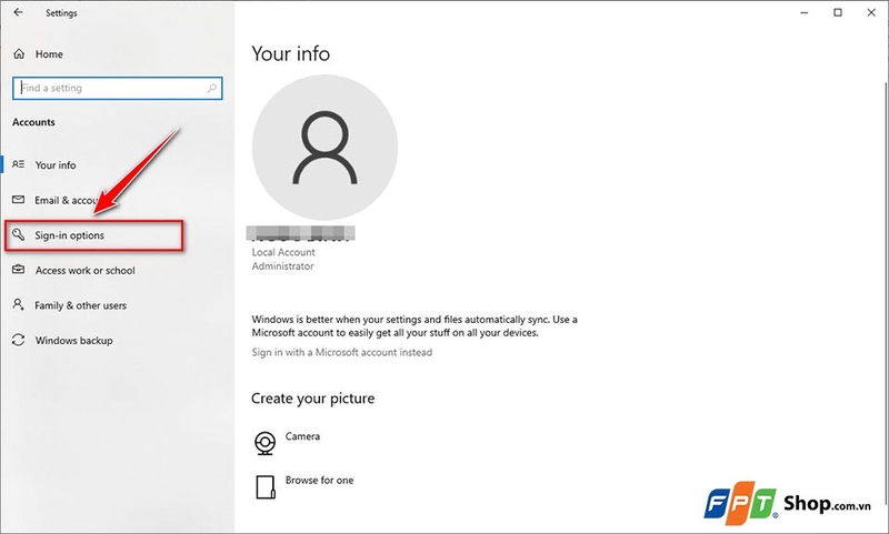 Tắt mật khẩu Win 10 - 05