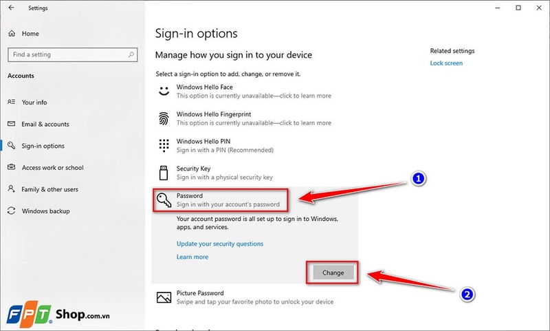 Tắt mật khẩu Win 10 - 06