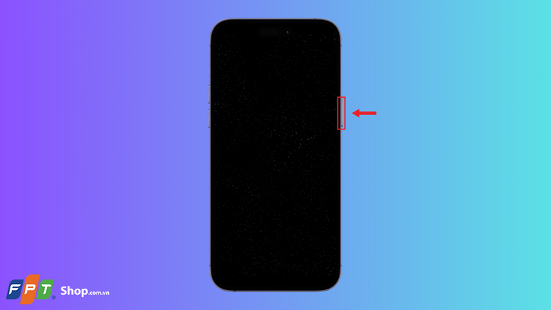 Mở nguồn bằng phím cứng