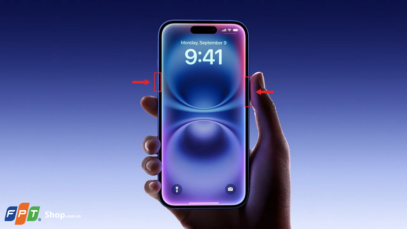 Tắt nguồn bằng phím cứng