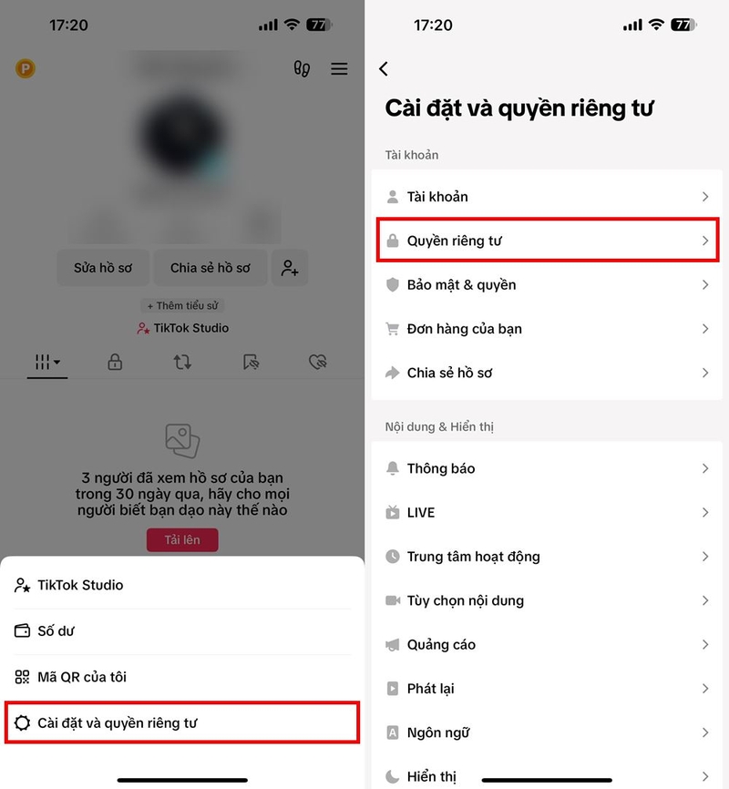 Cách xem lại bình luận của mình trên TikTok ảnh 2