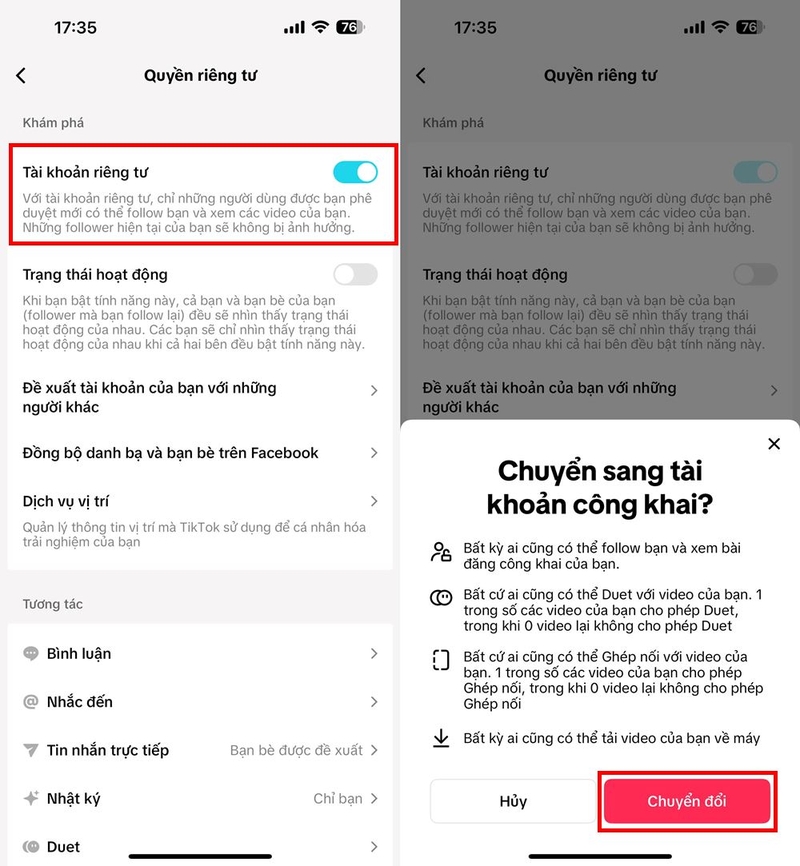 Cách tắt chế độ tài khoản riêng tư trên TikTok ảnh 3