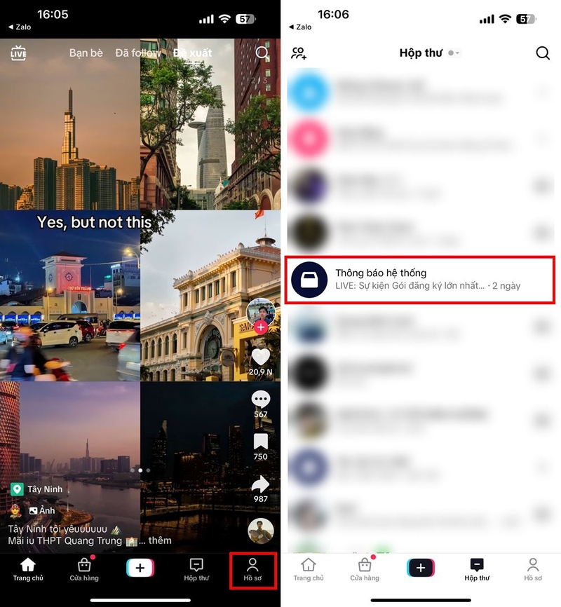 Cách tắt thông báo hệ thống trên TikTok ảnh 1