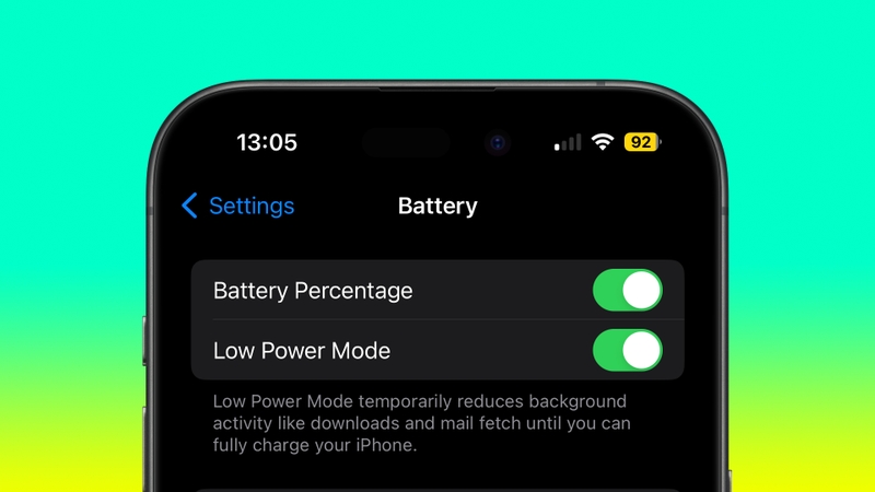 tắt thông báo pin yếu trên iPhone hình 3