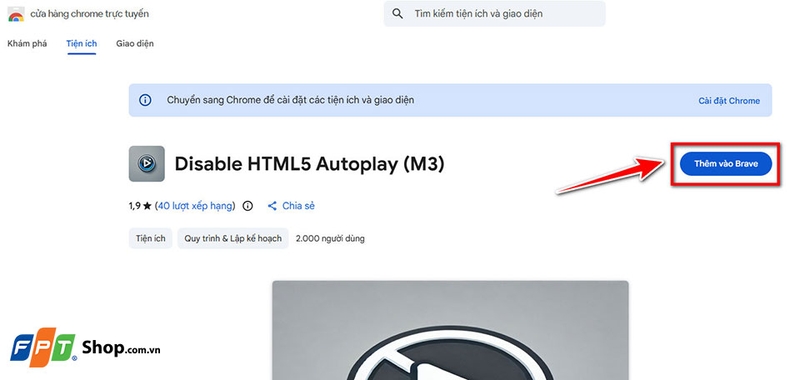 Cách tắt tính năng tự động phát video - 03