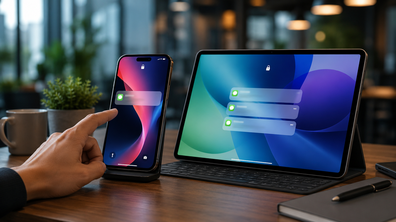 tắt trả lời nhanh ngoài màn hình khóa iPhone, iPad hình 1.png