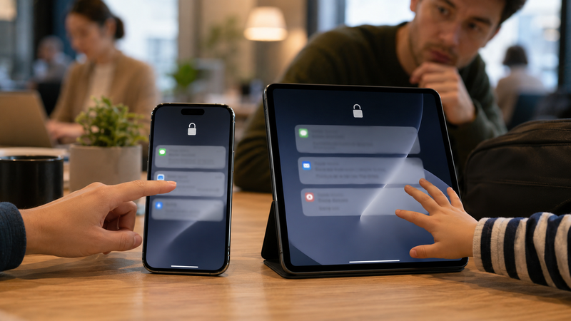 tắt trả lời nhanh ngoài màn hình khóa iPhone, iPad hình 2.png