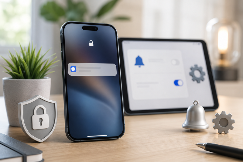 tắt trả lời nhanh ngoài màn hình khóa iPhone, iPad hình 9.png
