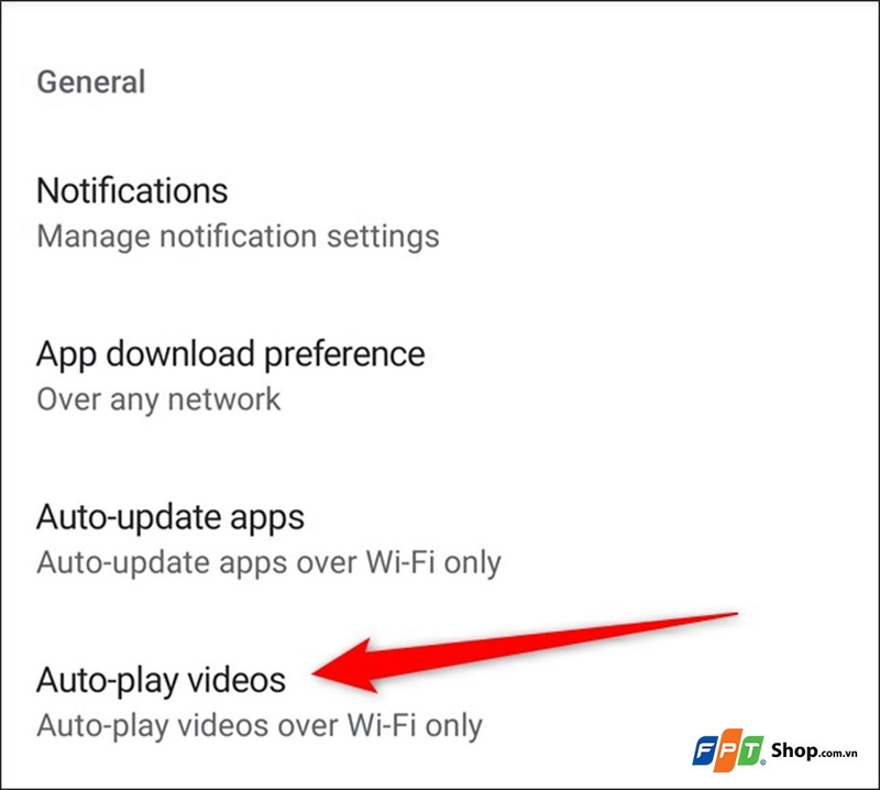 Cách để tắt tự động chạy video trong Play Store trên Android - 02