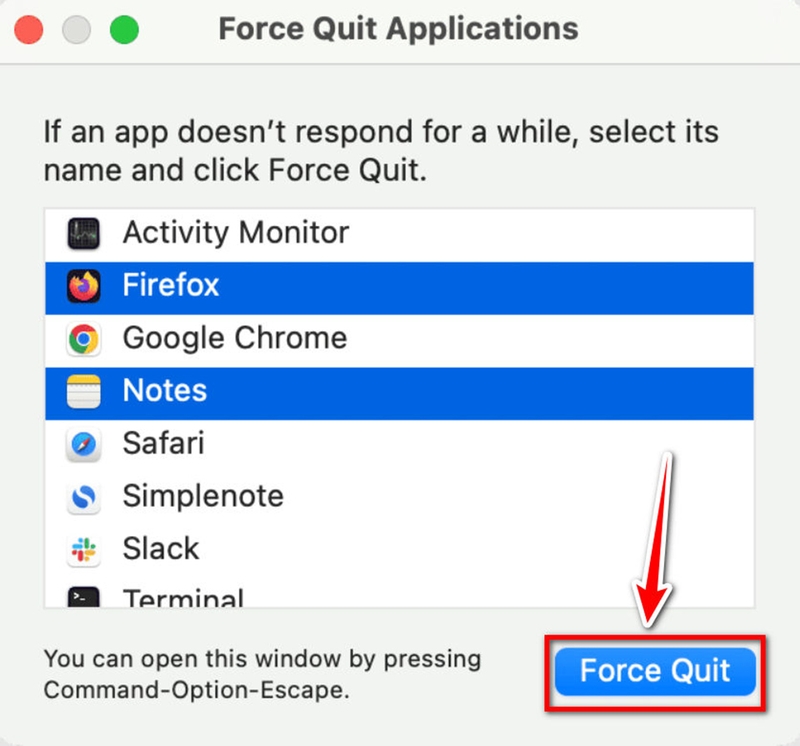 Cách tắt ứng dụng chạy ngầm trên Mac - 07