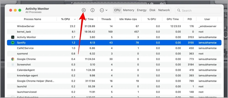 Cách tắt ứng dụng chạy ngầm trên Mac - 02