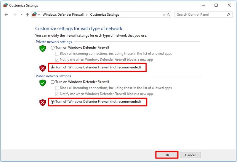 cách tắt tường lửa Windows Defender trên Win 10 - Hình 9