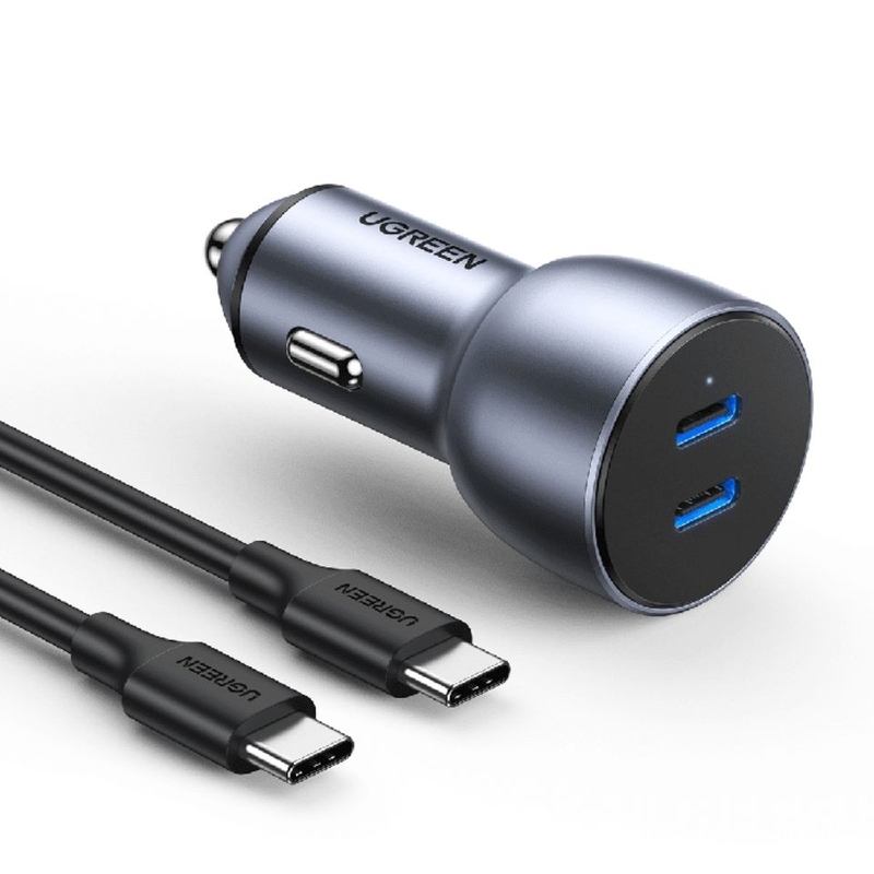Sạc nhanh PD3.0 với hai cổng USB-C tiện lợi